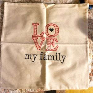 Thirty-One Canvas Pillow Cover